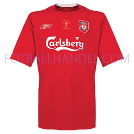 Herre Fotballdrakter Liverpool Hjemme Retro 2005-2006 Kortermet
